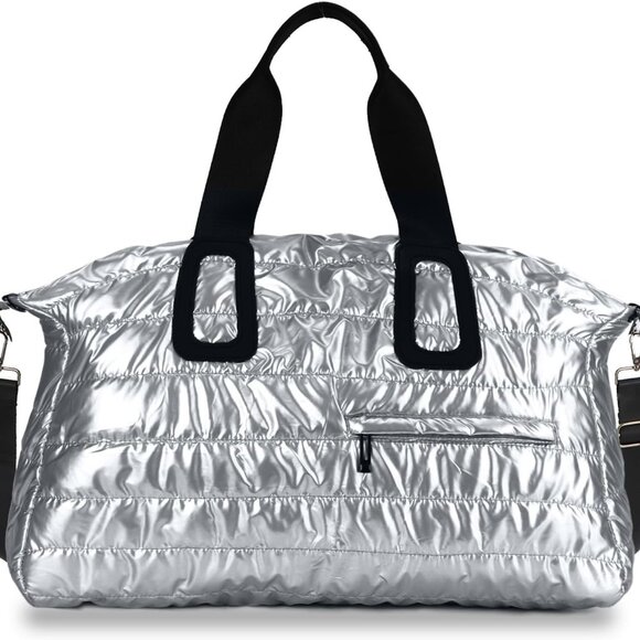 Handbags - Women Puffer Tote Bag Quilted Crossbody Hobo Large Spacious Casual